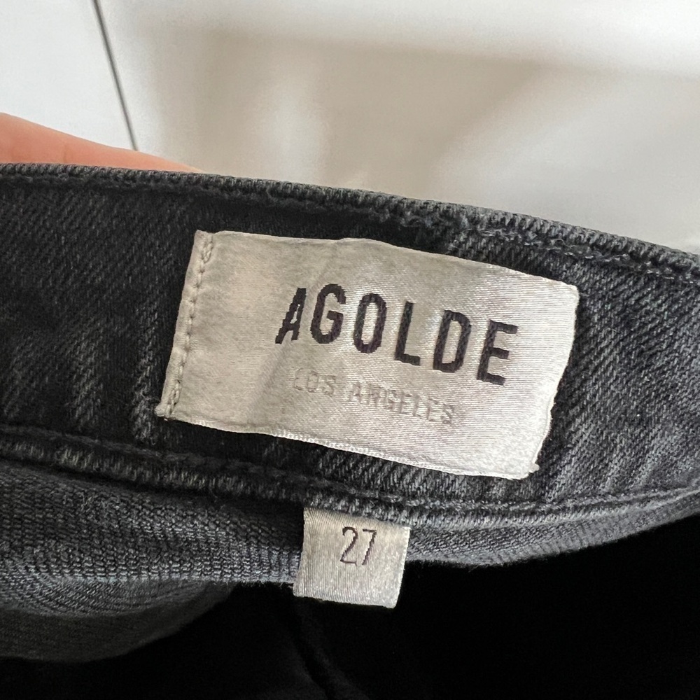 Agolde Riley Straight Crop - Picture 2 of 6